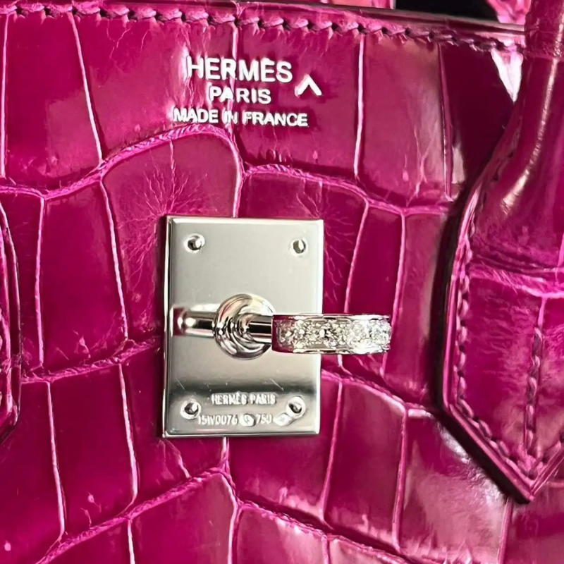 HERMÈS BIRKIN COCODRILO POROSUS